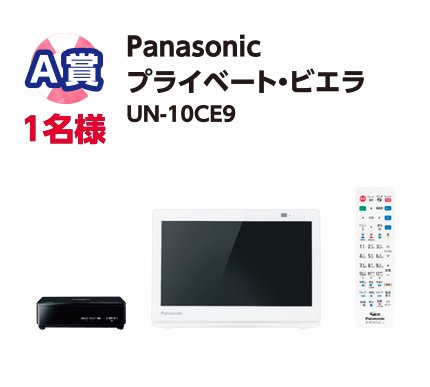 A賞 Panasonic プライベート・ビエラ UN-10CE9