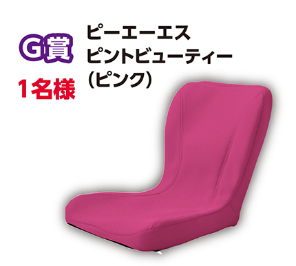 G賞 1名様 ピーエーエス ピントビューティー(ピンク)